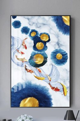 File gốc File tranh hiện đại pha lê gương KF100328 (PSD/TIFF) độ phân giải cao