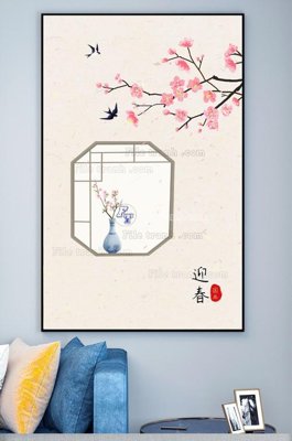 Download file File tranh hiện đại pha lê gương KF100351 (gốc) cho xưởng in