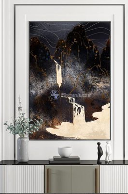 Download file File tranh hiện đại pha lê gương KF100407 (gốc) in mica cao cấp