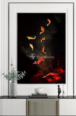 File in ấn File tranh hiện đại pha lê gương KF100419 (bản gốc) từ file gốc