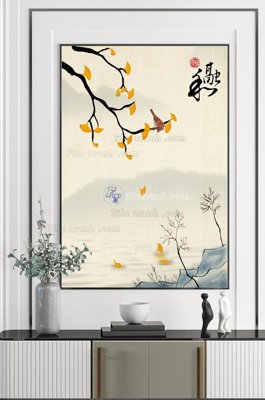 File gốc File tranh hiện đại pha lê gương KF100445 (in tráng gương) hiện đại