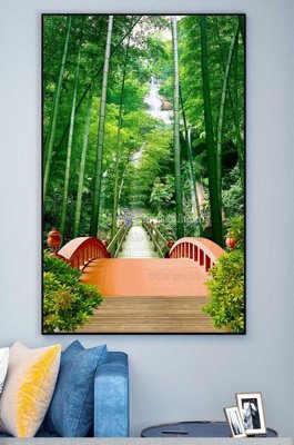 Tải file File tranh hiện đại pha lê gương KF100461 (gốc) làm file tranh quảng cáo