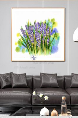 File ảnh File tranh hiện đại pha lê gương KF100537 (gốc) in decal dán tường