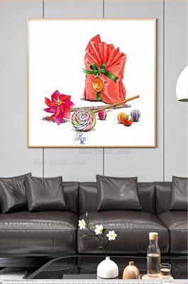 File tranh gốc File tranh hiện đại pha lê gương KF100540 chủ đề hiện đại