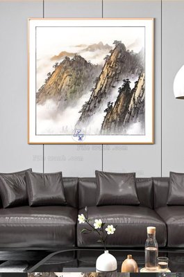 Tải file File tranh hiện đại pha lê gương KF100551 (gốc) chủ đề tâm linh