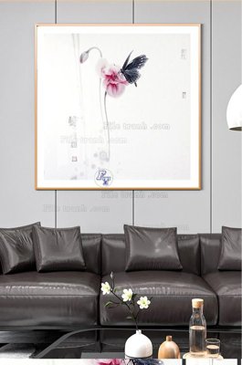 File PSD File tranh hiện đại pha lê gương KF100571 (gốc) cho designer