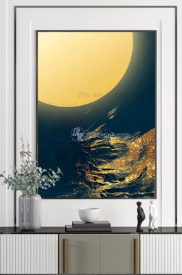 Hình ảnh gốc File tranh hiện đại pha lê gương KF100648 (để in khổ lớn)