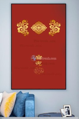 File gốc File tranh hiện đại pha lê gương KF100660 (in mica) trang trí