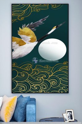 Hình ảnh gốc File tranh hiện đại pha lê gương KF100661 (để in khổ lớn)