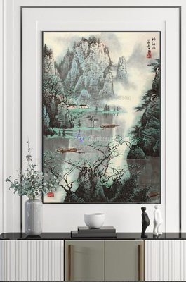 Tải file File tranh hiện đại pha lê gương KF100735 (gốc) in nhanh