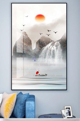 Tải file File tranh hiện đại pha lê gương KF100767 (ảnh gốc) file TIFF