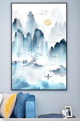 File in ấn File tranh hiện đại pha lê gương KF100768 (bản gốc) chất lượng cao