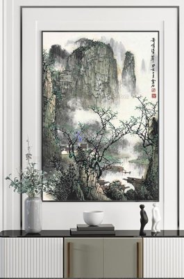 File PSD File tranh hiện đại pha lê gương KF100776 (gốc) tách lớp chi tiết