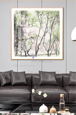 Cung cấp file tranh gốc File tranh hiện đại pha lê gương KF100790 độc quyền