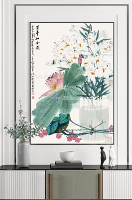 Tải file File tranh hiện đại pha lê gương KF100800 (gốc) chủ đề phong thủy