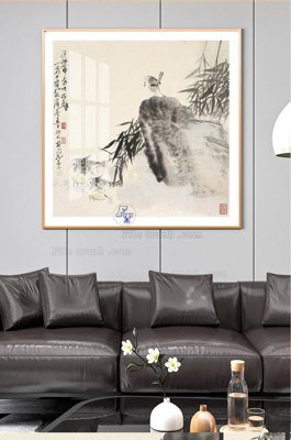 File gốc File tranh hiện đại pha lê gương KF100804 (in lụa) họa tiết 3D