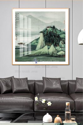 File tranh trang trí File tranh hiện đại pha lê gương KF100813 (file gốc)