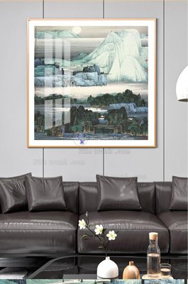 Download file ảnh gốc File tranh hiện đại pha lê gương KF100820 để in ấn