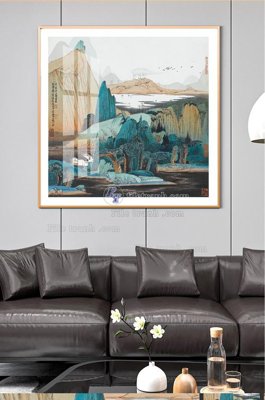 File tranh File tranh hiện đại pha lê gương KF100821 (file gốc) chuẩn màu in