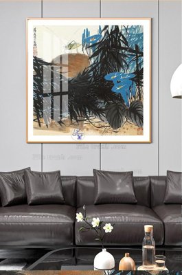 Download file File tranh hiện đại pha lê gương KF100824 (chuẩn in) File tranh hiện đại pha lê gương KF100824