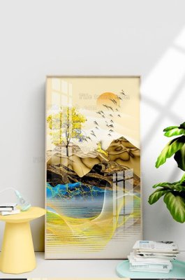 Hình ảnh file gốc File tranh hiện đại pha lê gương KF100837 (chất lượng cao)