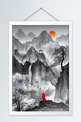 Tải file File tranh hiện đại pha lê gương KF100855 (gốc) làm tranh treo tường