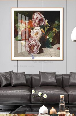 File tranh File tranh hiện đại pha lê gương KF100898 (gốc) chủ đề trẻ em