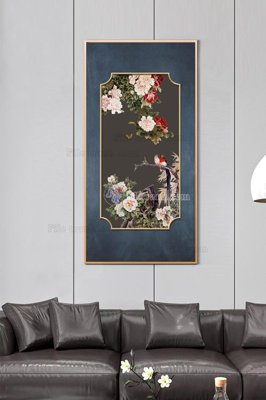 File PSD in ấn File tranh hiện đại pha lê gương KF100920 (chất lượng cao)