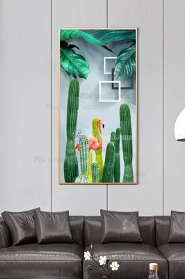 File tranh File tranh hiện đại pha lê gương KF100929 (ảnh gốc) không bị mờ