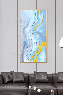 Download file gốc File tranh hiện đại pha lê gương KF100930 (in mica) 3D