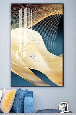 File ảnh File tranh hiện đại pha lê gương KF100939 (gốc) in standee