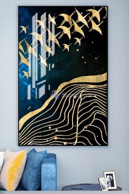 File gốc File tranh hiện đại pha lê gương KF100950 (ảnh rõ nét) để in