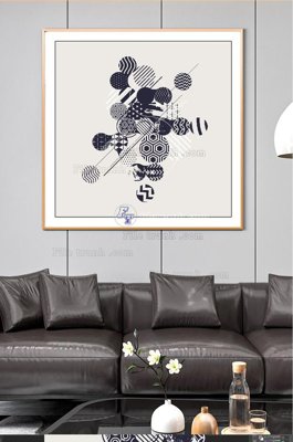 File ảnh File tranh hiện đại pha lê gương KF101004 (gốc) in standee