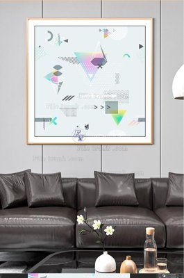 File tranh File tranh hiện đại pha lê gương KF101005 (bản gốc) in lụa 3D