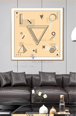 Ảnh gốc File tranh hiện đại pha lê gương KF101006 (nét căng) in mica