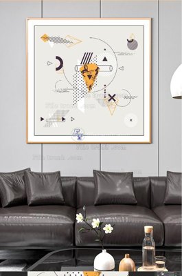 File ảnh File tranh hiện đại pha lê gương KF101013 (gốc) dùng in Pano