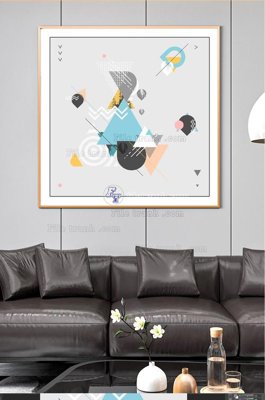 File gốc File tranh hiện đại pha lê gương KF101023 (dành cho trang trí nội thất)