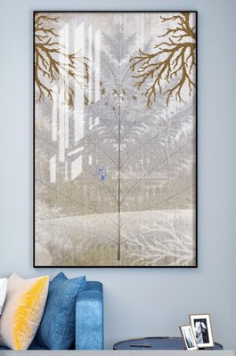 Download file gốc File tranh hiện đại pha lê gương KF101026 (in mica) trang trí