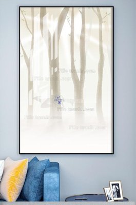 File tranh in trần 3D File tranh hiện đại pha lê gương KF101032 (ảnh gốc)