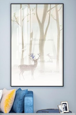 File gốc File tranh hiện đại pha lê gương KF101034 (in lụa) tranh thuận buồm