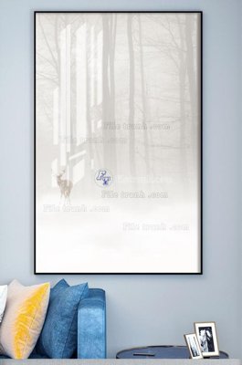 File tranh File tranh hiện đại pha lê gương KF101037 (bản gốc) treo phòng ăn