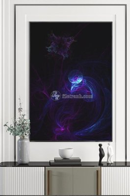 File tranh File tranh hiện đại pha lê gương KF101101 (ảnh gốc) không bị mờ