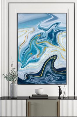 Download file gốc File tranh hiện đại pha lê gương KF101114 (in mica) 3D