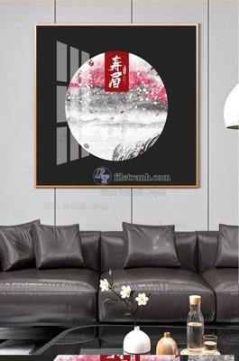 File tranh File tranh hiện đại pha lê gương KF101207 (gốc) chủ đề tĩnh vật