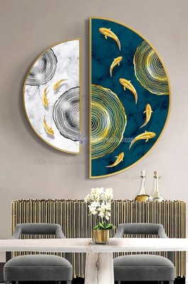 Chi tiết file ảnh File tranh hiện đại pha lê gương KF101240 sắc nét