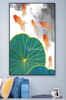 File gốc File tranh hiện đại pha lê gương KF101249 (in ấn) không giới hạn