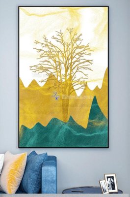 Hình ảnh gốc File tranh hiện đại pha lê gương KF101275 (để in khổ lớn)