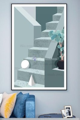 Tải file File tranh hiện đại pha lê gương KF101348 (ảnh gốc) in gạch men