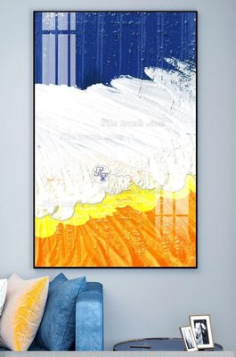 File in trần File tranh hiện đại pha lê gương KF101393 (bản gốc) đại dương