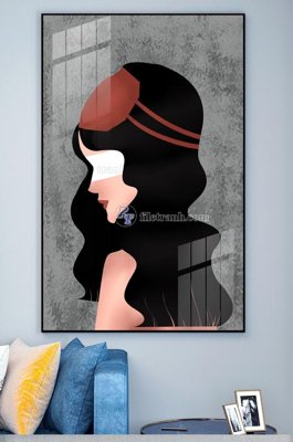 File gốc File tranh hiện đại pha lê gương KF101398 cho in ấn và thiết kế